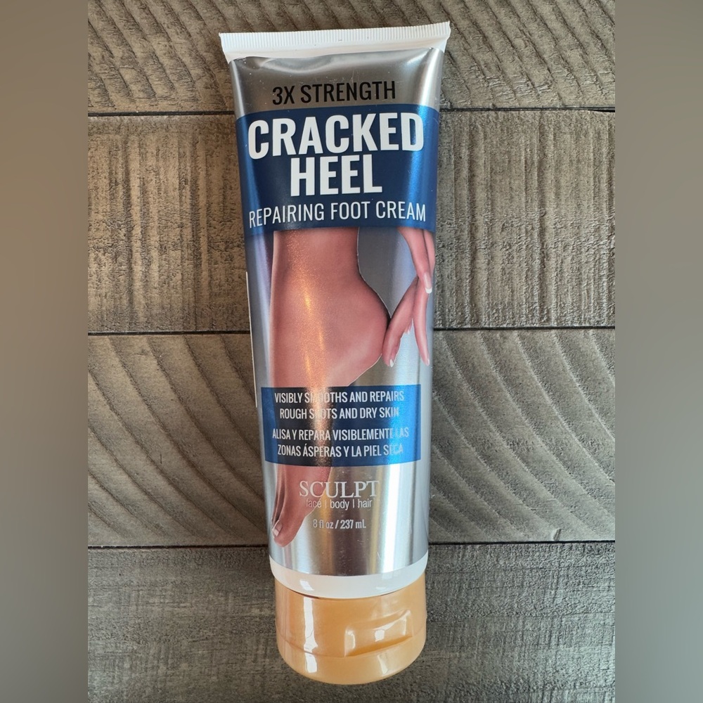 Sculpt 3X Strength Cracked Heel Repairing Foot Cream. NEW! Sealed!